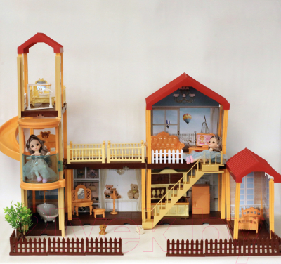 Кукольный домик Sharktoys Dream House трехэтажный / 11500004
