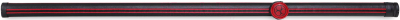 Чехол для кия Poison Armor Velcro 1PC / 06183 (красный/черный)