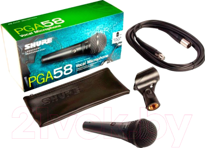 Микрофон Shure PGA58-XLR-E