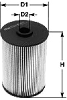 

Топливный фильтр Clean Filters, MG1673