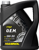 Моторное масло Mannol OEM Energy Formula FR 5W30 SN / MN7707-5 (5л) - 