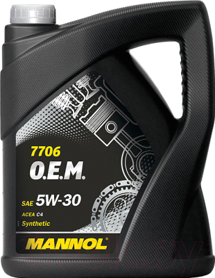 Моторное масло Mannol OEM 5W30 C4 / MN7706-5 (5л)
