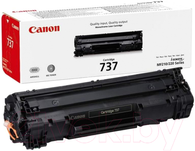 МФУ Canon I-Sensys MF232W с картриджем 737 (черный)