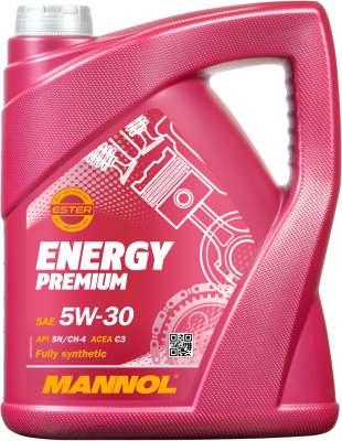 Моторное масло Mannol Energy Premium 5W30 / MN7908-5 (5л)