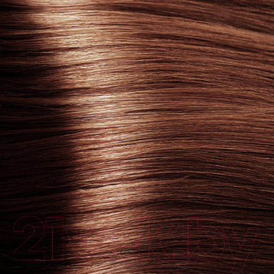 Крем-краска для волос Kapous Hyaluronic Acid с гиалуроновой кислотой 6.4 (темный блонд медный)