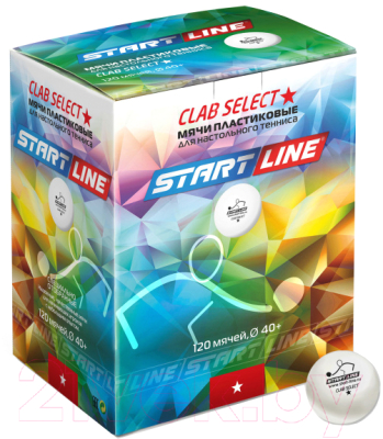 Набор мячей для настольного тенниса Start Line lub Select 1 / 311209
