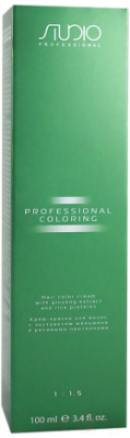 Крем-краска для волос Kapous Studio Professional с женьшенем и рисовыми протеинами 06 (усилитель красный)