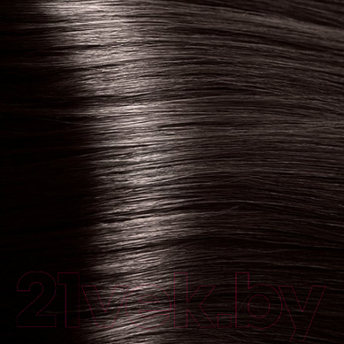 Крем-краска для волос Kapous Studio Professional с женьшенем и рисовыми протеинами 3.0 (темно-коричневый)
