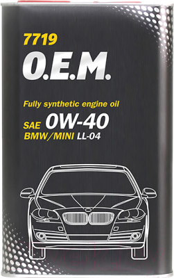 Моторное масло Mannol OEM 0W40 / MN7719-1ME (1л)