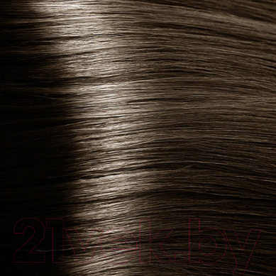 Крем-краска для волос Kapous Studio Professional с женьшенем и рисовыми протеинами 6.07 (насыщеный холодный темный блонд)