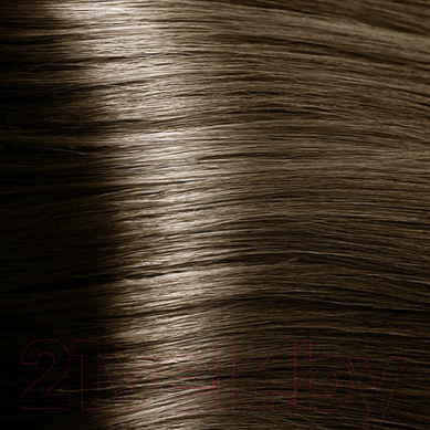 Крем-краска для волос Kapous Studio Professional с женьшенем и рисовыми протеинами 7.07 (насыщенный холодный блонд)