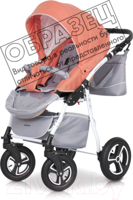Детская универсальная коляска Riko Angelo New 2 в 1 (16/серый)