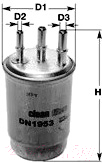 

Топливный фильтр Clean Filters, DN1946