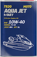 Моторное масло Mannol 4-Takt Aqua Jet 10W40 / MN7820-1 (1л) - 