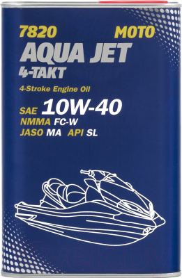 Моторное масло Mannol 4-Takt Aqua Jet 10W40 / MN7820-1 (1л)