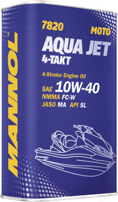 Моторное масло Mannol 4-Takt Aqua Jet 10W40 / MN7820-1 (1л)
