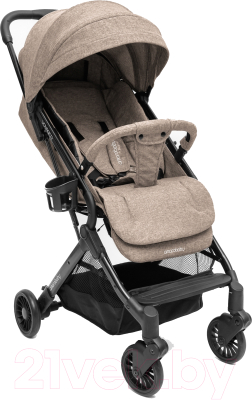 Детская прогулочная коляска Amarobaby Voyager / AB22-10VOYAGER/12 (коричневый)