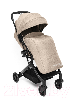 Детская прогулочная коляска Amarobaby Voyager / AB22-10VOYAGER/12 (коричневый)