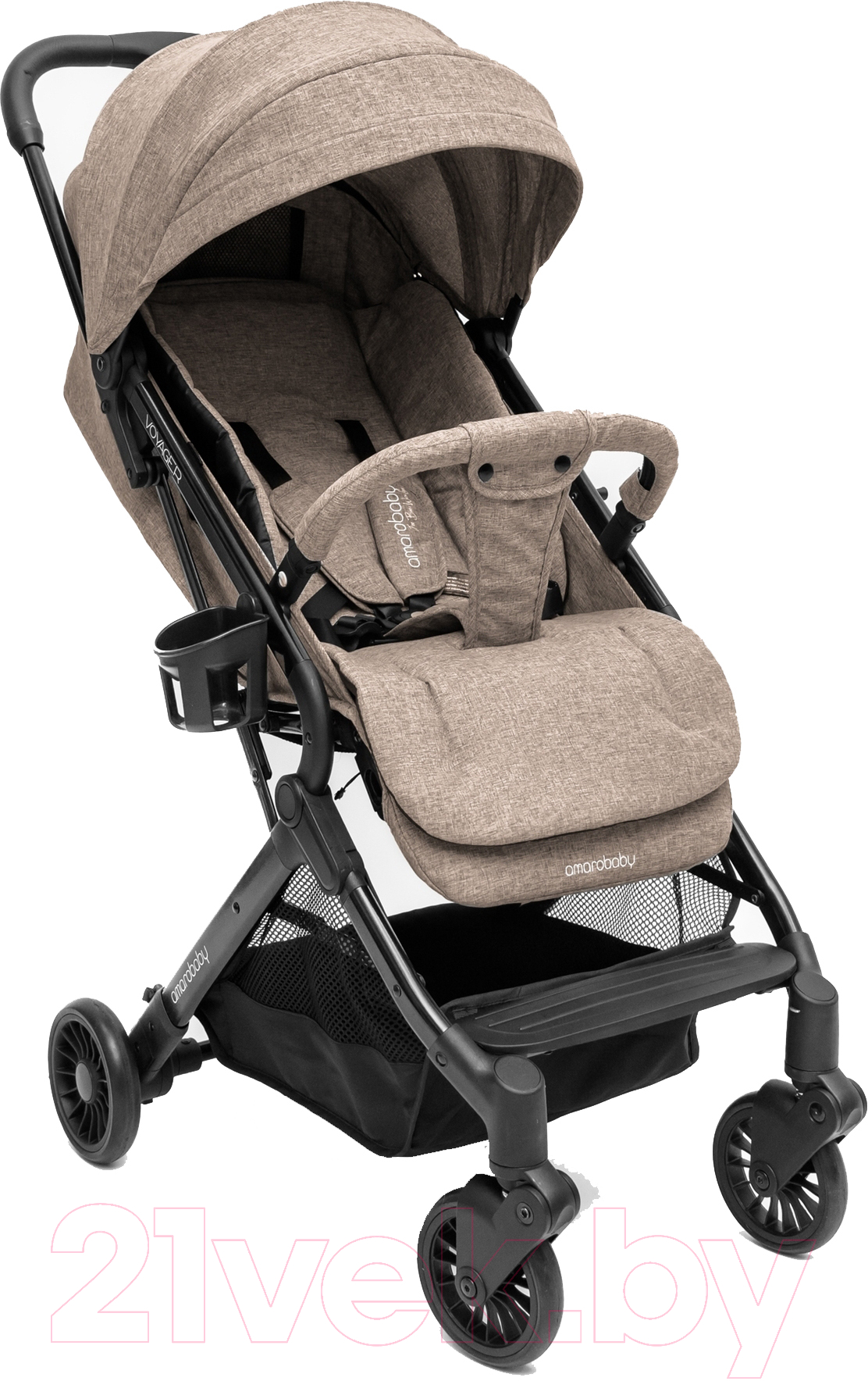 Детская прогулочная коляска Amarobaby Voyager / AB22-10VOYAGER/12