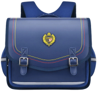 Школьный рюкзак Sharktoys 840000015 (темно-синий) - 