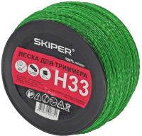 Леска для триммера Skiper H33 (зеленый) - 