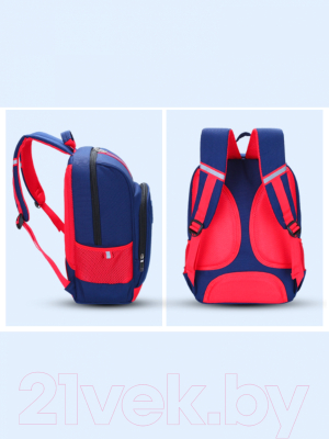 Школьный рюкзак Sharktoys 850000020 (синий)