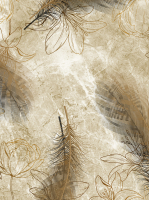 Фотообои листовые Vimala Рисованные перья 2 (270x200) - 