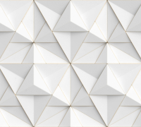 Фотообои листовые Vimala 3D Треугольники (270x300) - 
