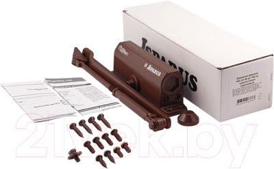 Изображение товара Доводчик с рычагом Нора-М Isparus 440 (коричневый)