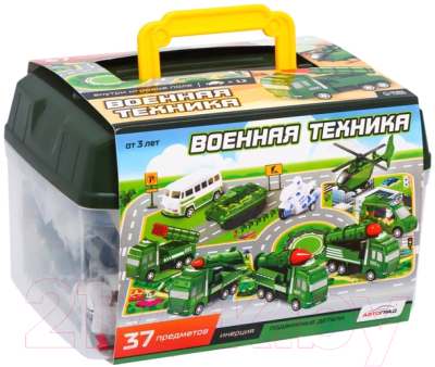 Набор игрушечной техники Автоград Военная техника / 7612806