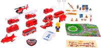 Набор игрушечной техники Автоград Пожарная станция / 7612805 - 