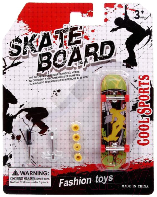 Изображение товара Игровой набор Sima-Land Пальчиковый Фингерборд / 5479106 (микс)