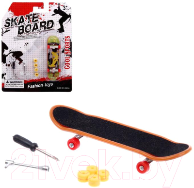 Изображение товара Игровой набор Sima-Land Пальчиковый Фингерборд / 5479106 (микс)