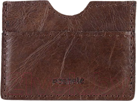 Кардхолдер Poshete 196-38327KP-19-DBW (коричневый)