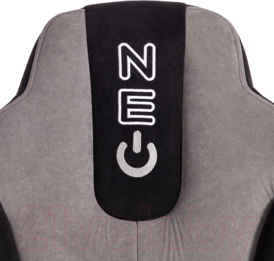 Кресло геймерское Tetchair Neo 2 флок (черный/серый)