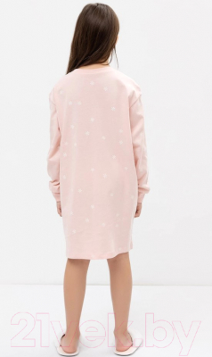 Сорочка детская Mark Formelle 577718 (р.98-52, снежинки на розовом)