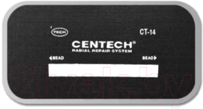 Заплатка для ремонта шин TECH СТ-14 / TECH169BKI (75x145)