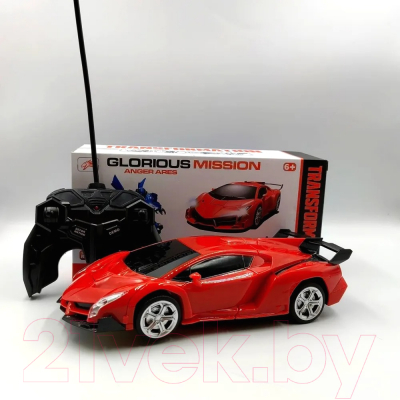 Радиоуправляемая игрушка Sharktoys Трансформер / 1330000009 (красный)