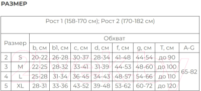 Колготки компрессионные Польза 5002 IIкл (р.3 (M), рост2, бежевый)