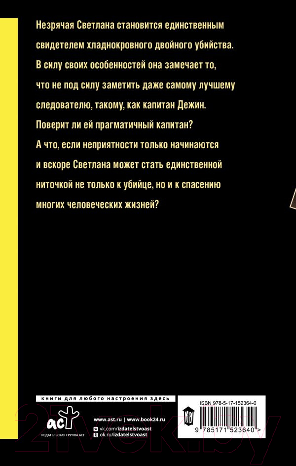 Художественная книга АСТ Слепая зона (Ильина Н.Н.) — фото 2