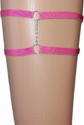 Подвязка эротическая Nixie Aldertina Эластичная лента (розовый)