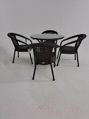 Изображение товара Комплект садовой мебели AIKO Deco 4019 круглый