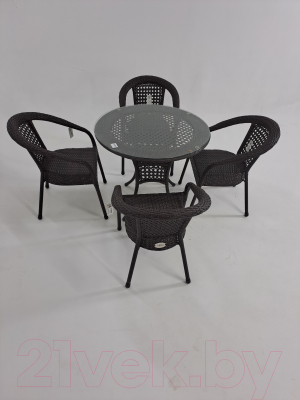 Изображение товара Комплект садовой мебели AIKO Deco 4019 круглый