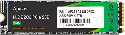 SSD диск Apacer 2TB (AP2TBAS2280P4X-1)