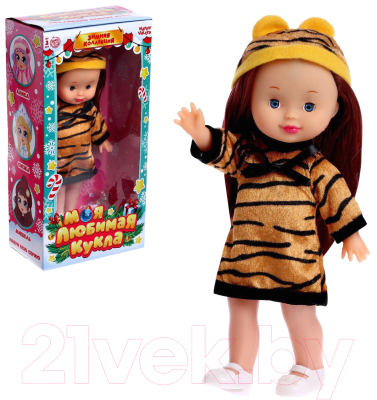 Кукла с аксессуарами Happy Valley Моя любимая кукла Тигруня с гирляндой / 6911840
