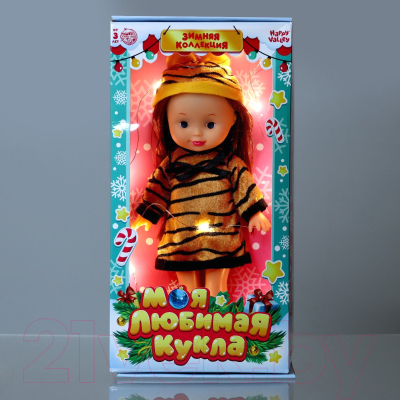 Кукла с аксессуарами Happy Valley Моя любимая кукла Тигруня с гирляндой / 6911840