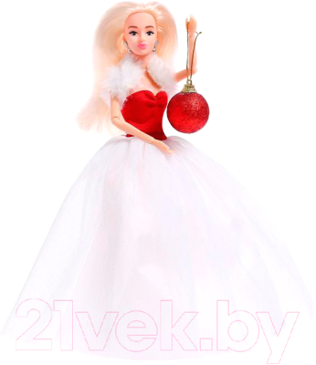Кукла Happy Valley Снежная принцесса Ксения / 6954244 (красно-белый)