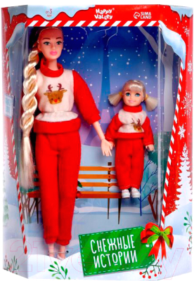 Набор кукол Happy Valley Family Look Ксения. Снежные истории / 6919986