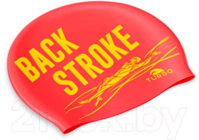 Шапочка для плавания Turbo Silicone Cap Suede Back Stroke / 9702146-0020