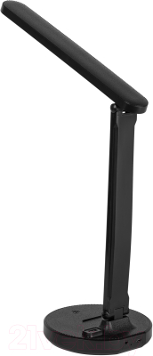 Настольная лампа ЭРА NLED-511-6W-BK / Б0057205 (черный)